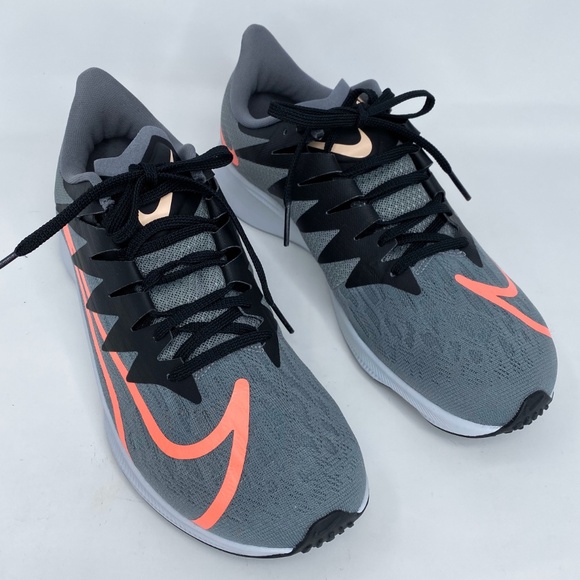 Nike Shoes - Nike Zoom Rival Fly Grey With Pink Swoosh